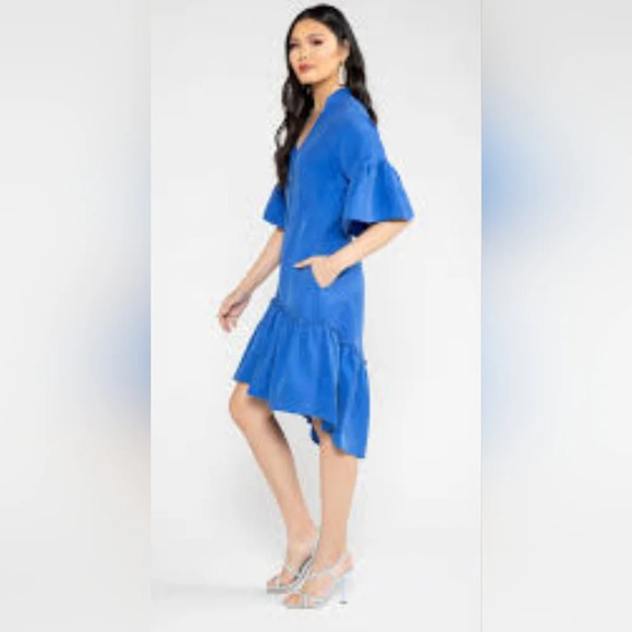 CHLOE KRISTYN,‎ Elizabeth Dress, Cobalt, Size Small - NWT - Picture 2 of 12